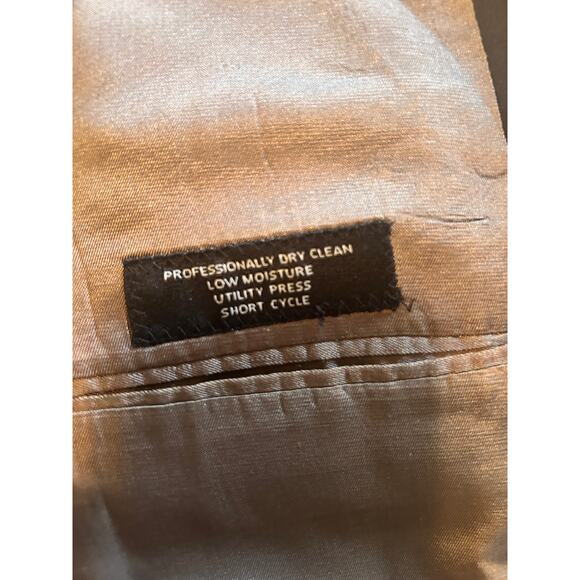 GUC Jos. A Banks Men's Greenish Suit Coat Jacket Blazer Size 41L - Picture 3 of 6